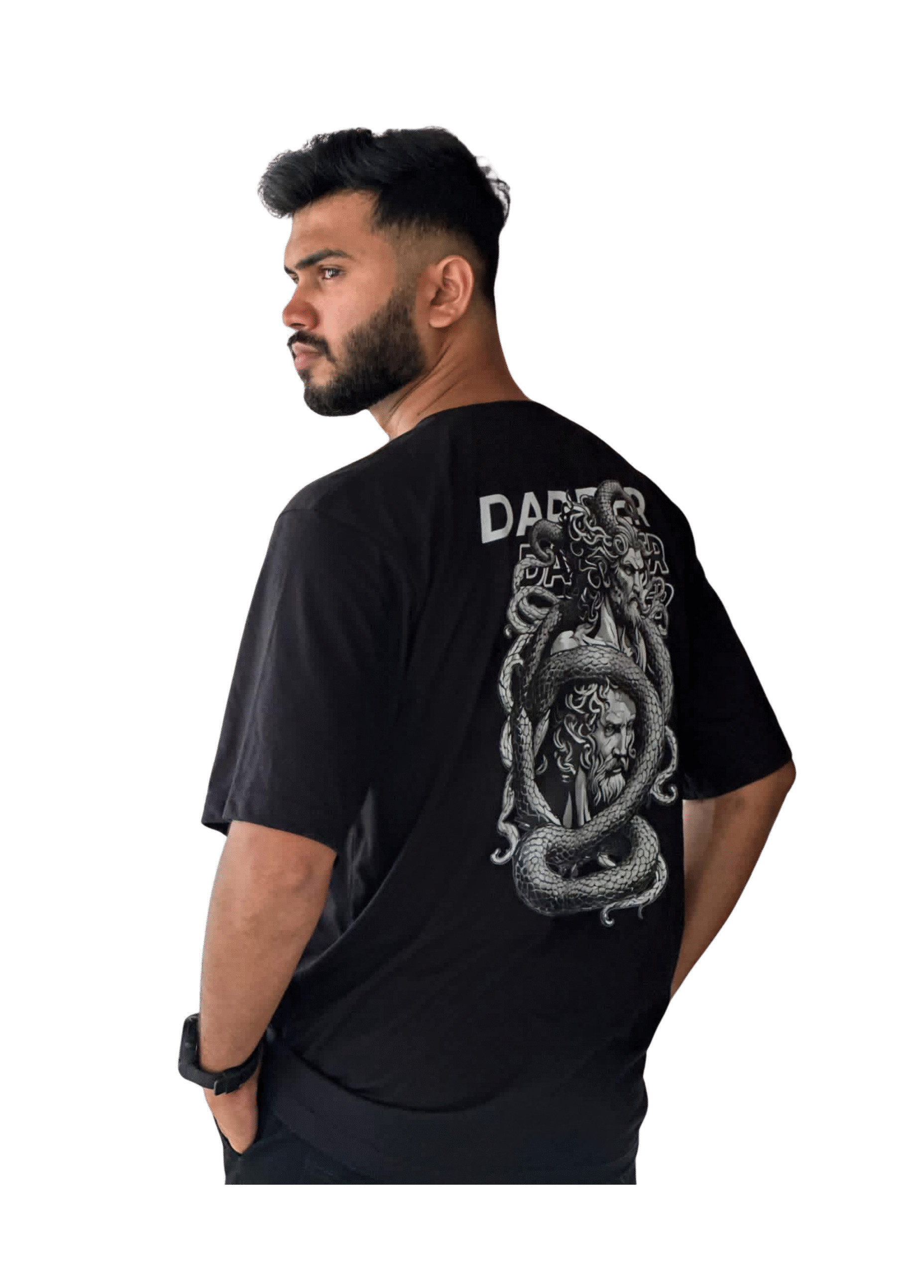 God Asclepius Unisex Oversize tee