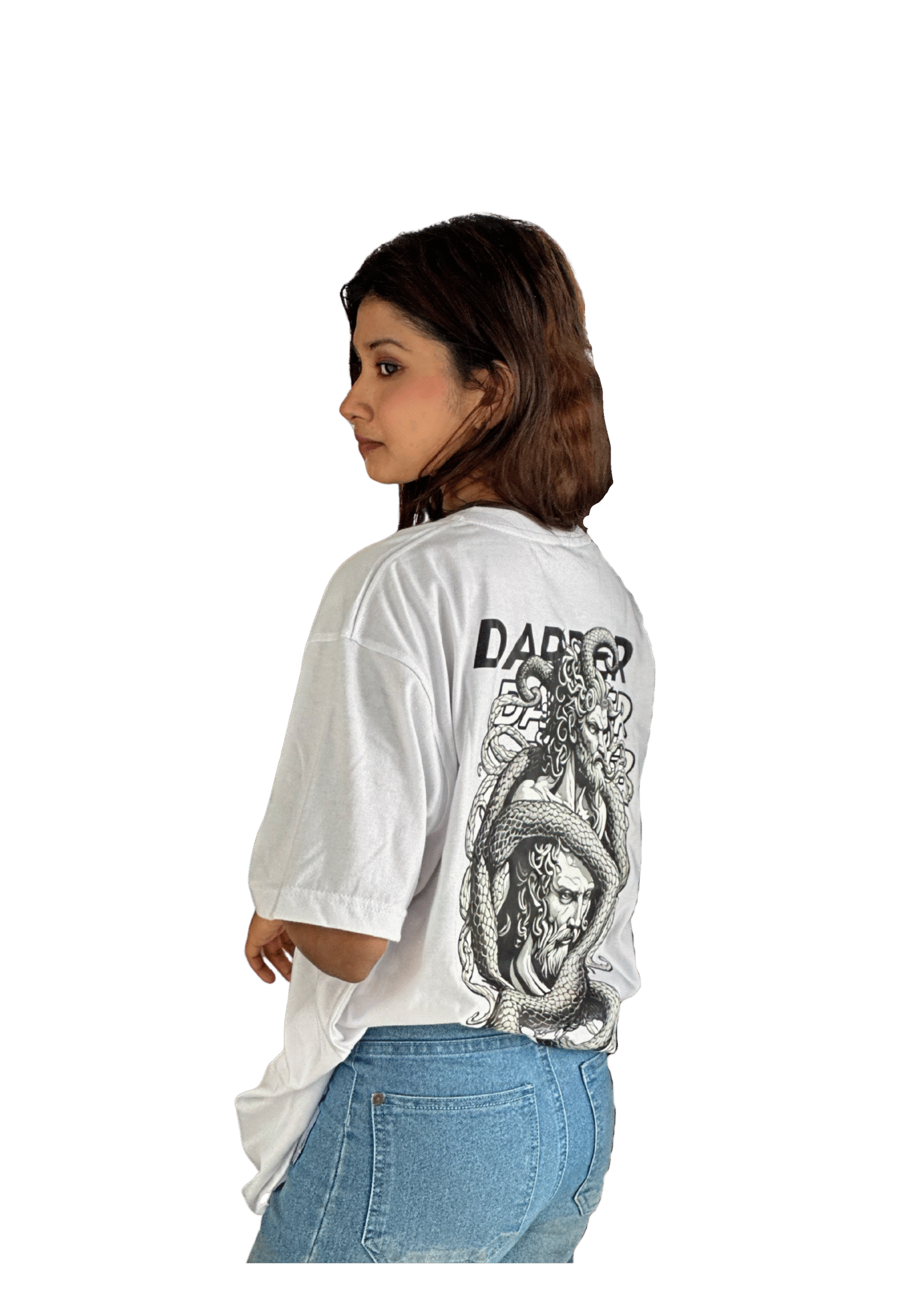 God Asclepius Unisex Oversize tee