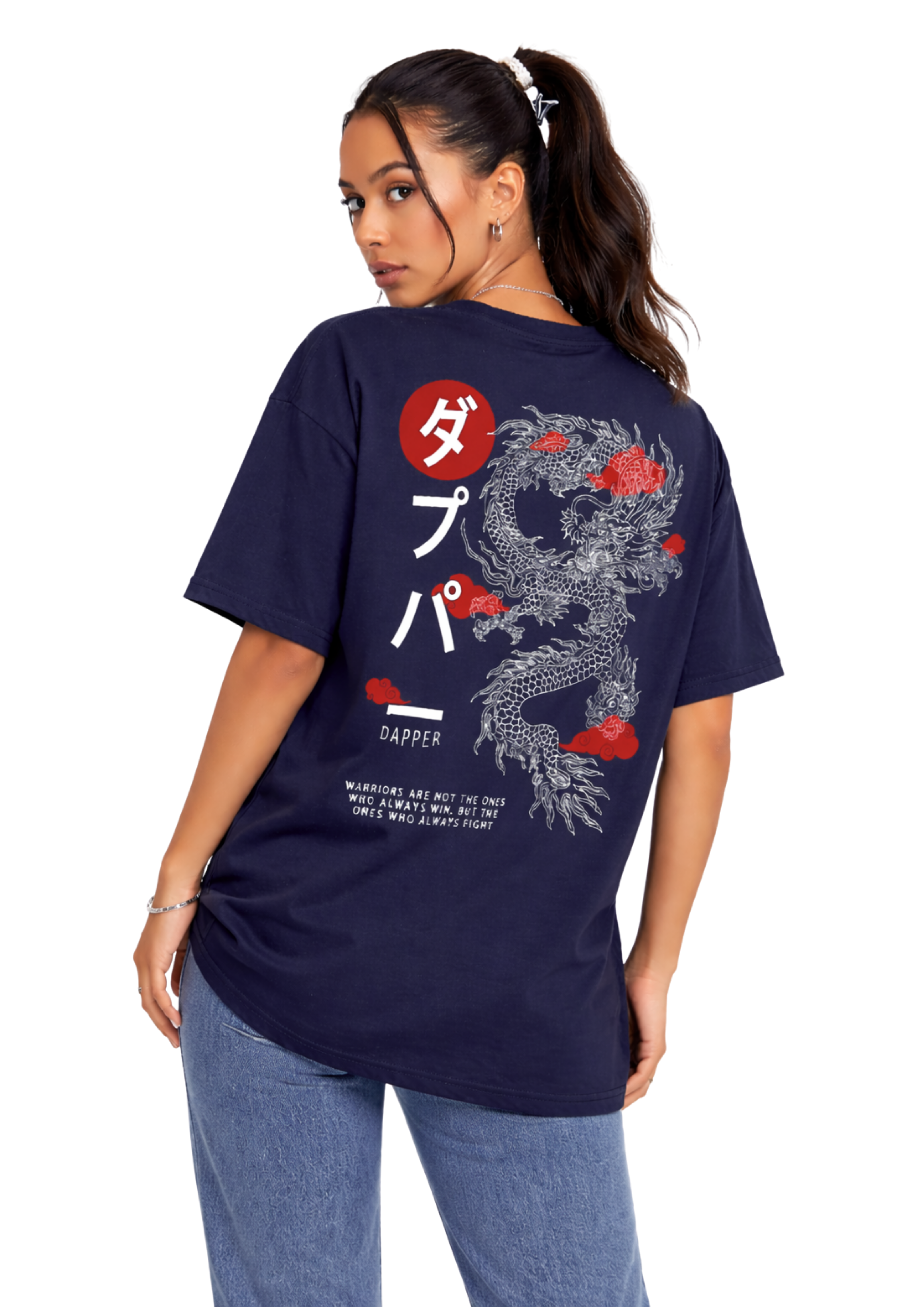 Dragon Warrior Unisex Oversize tee